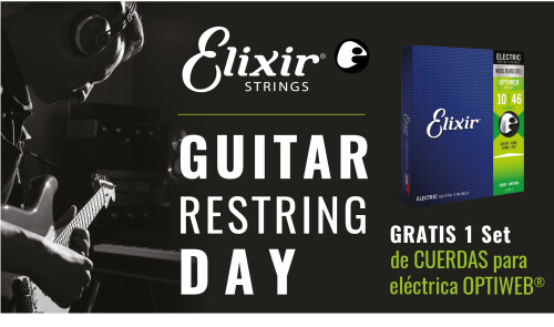 Akustic y Elixir te invitan al Guitar Restring Day