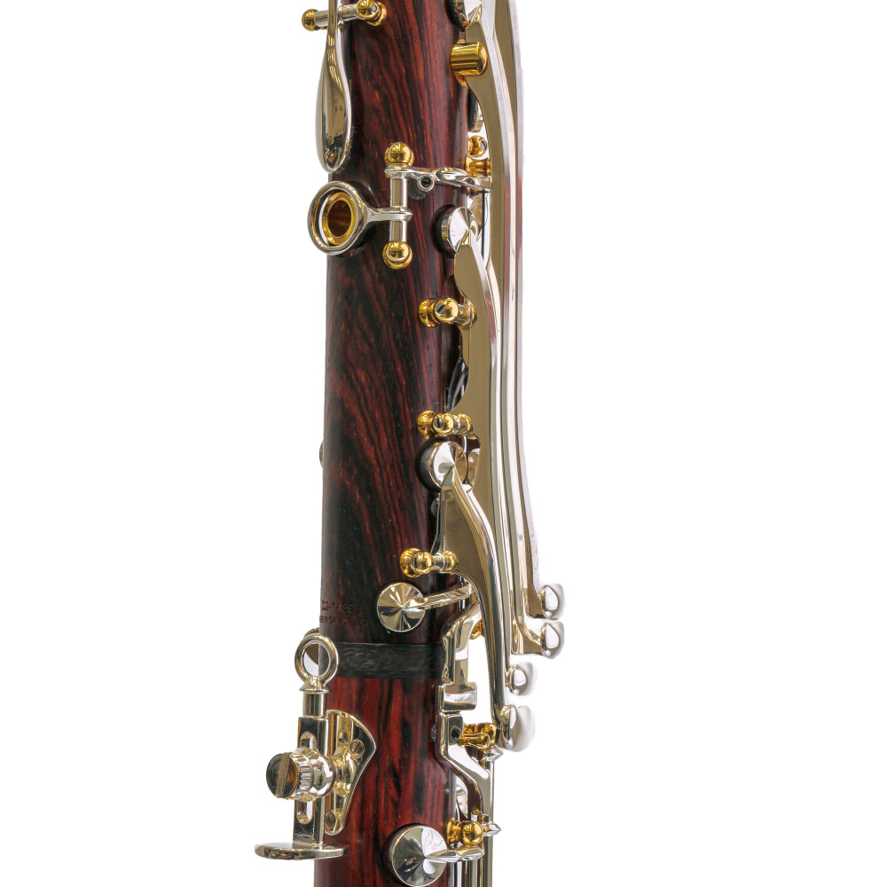 Bb Backun Q2 Series Cocobolo 18 Llaves Plata y Pilares Oro