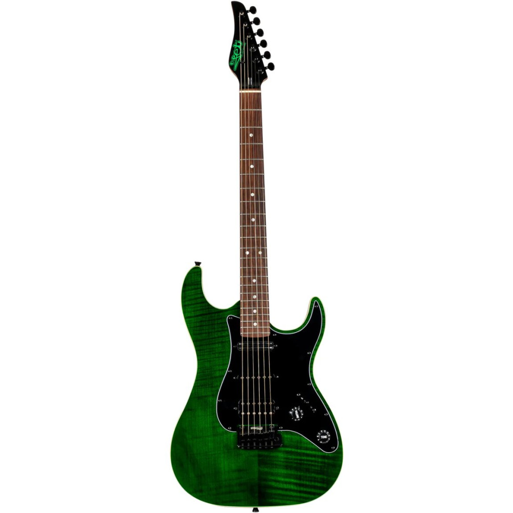 Guitarra Elctrica Jet JS450-TGRR Transparent Green