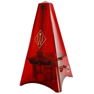 Metrónomo Wittner Tower 846241-TL Rojo Transparente