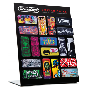 Expositor magnético para latas Púas Dunlop SM-18E