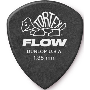 Bolsa 12 Púas Dunlop 558P-135 Tortex Flow Standard 1.35mm Pickers