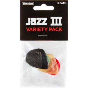 Bolsa 6 Púas Dunlop PVP-103 Variety Jazz III
