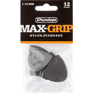 Player´s Pack 12 Púas Dunlop 449P-114 Nylon Max Grip Std 1.14mm