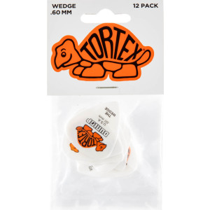 Player´s Pack 12 Púas Dunlop 424P-060 Tortex Wedge 0.60mm