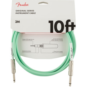 Cable Jack Fender 0510-058 Original Series Verde 3m