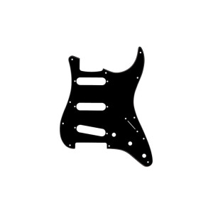 Golpeador Eléctrica Stratocaster Gotoh B3 Negro (3Capas)