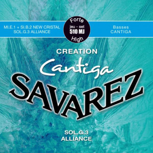 Juego Savarez Creation Cantiga Azul Clasica 510-MJ