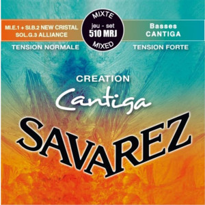 Juego Savarez Creation Cantiga Roja/Azul Clasica 510-MRJ