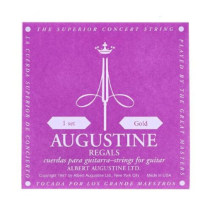 Juego Cuerdas Guitarra Clásica Augustine Regals Gold -Oro-