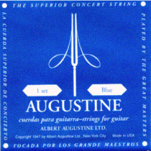 Cuerda 2ª Guitarra Clásica Augustine Azul
