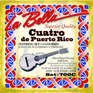 Juego La Bella Cuatro Puerto Rico 700-C
