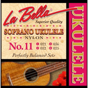 Juego Cuerdas Ukelele Soprano La Bella 11