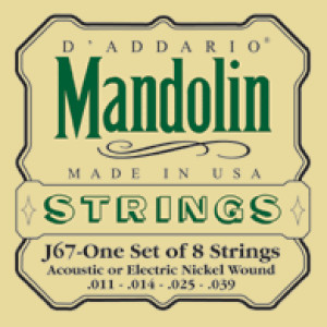 Juego Cuerdas Mandolina D'Addario EJ-67