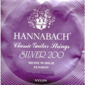 Juego Hannabach Silver 200 Clásica 900-MHT