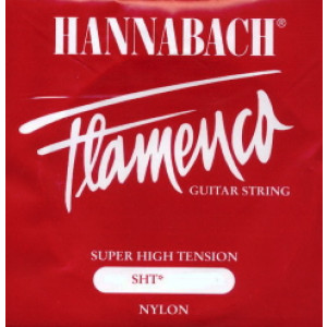 Juego Hannabach Roja Flamenco 827-SHT