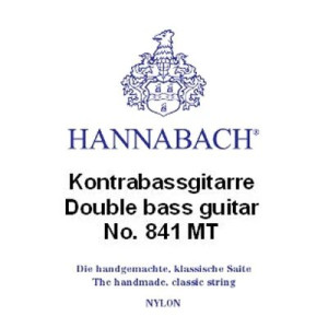 Juego Guitarra Contrabajo 4 Cuerdas Hannabach 841MT4S
