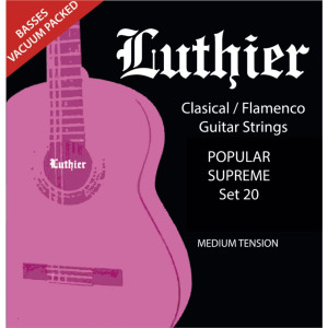 Juego Cuerdas Luthier 20 Clásica LU-20