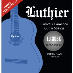Juego Cuerdas Luthier 30 Black Clásica LU-30BK