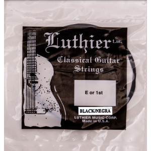 Cuerda 1ª Luthier Negra Clásica LU-B1-30