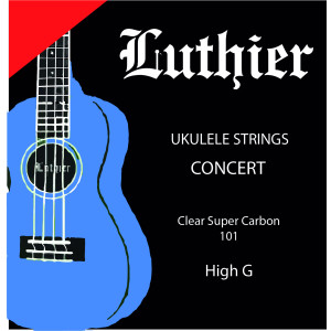 Juego Cuerdas Luthier Ukelele Concert G High LU-UCOH