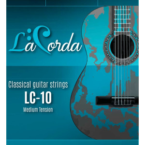 Juego Cuerdas La Corda LC-10 Medium Tension