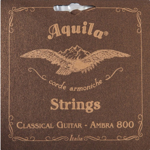 Juego Cuerdas Guitarra Clásica Aquila 82-C Ambra 800 Tensión Normal
