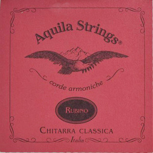 Juego Cuerdas Guitarra Clásica Aquila 134-C Rubino Tensión Normal