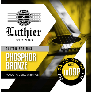 Juego Cuerdas Guitarra Acústica Luthier LU-9P Phosphor Bronze 009/046