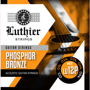 Juego Cuerdas Guitarra Acústica Luthier LU-12P Phosphor Bronze 012/054
