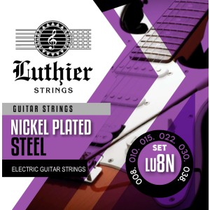 Juego Cuerdas Guitarra Eléctrica Luthier LU-8N 008/038