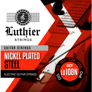 Juego Cuerdas Guitarra Eléctrica Luthier LU-108N 010/048