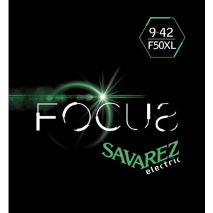 Juego Cuerdas Guitarra Eléctrica Savarez Focus F50XL 009-042