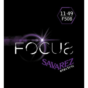 Juego Cuerdas Guitarra Eléctrica Savarez Focus F50B 011-049