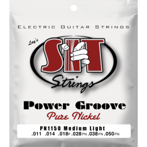 Juego Cuerdas Guitarra Eléctrica SIT Power Groove PN1150 011-050