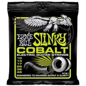 Juego Ernie Ball Eléctrica Slinky Cobalt 2721 (10-46)