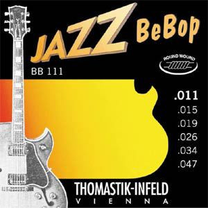 Juego Eléctrica Thomastik Jazz Bebop BB-111 11-47