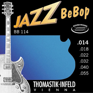 Juego Eléctrica Thomastik Jazz Bebop BB-114 14-55