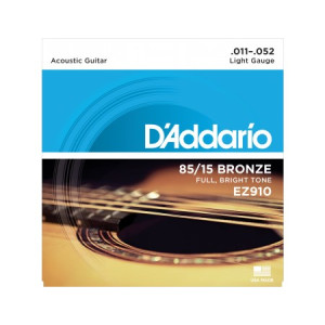 Juego Cuerdas Guitarra Acústica D'Addario EZ-910 011-052