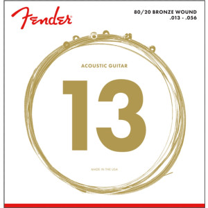 Juego Acústica Fender 70-M 80/20 Bronze 013-056