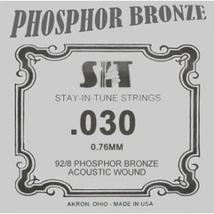 Cuerda Guitarra Acústica Phosphor Bronze SIT .030B