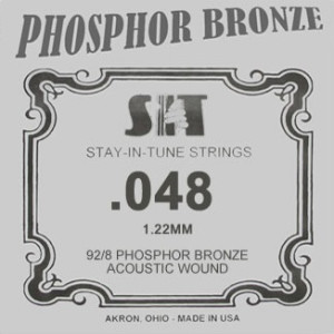 Cuerda Guitarra Acústica Phosphor Bronze SIT .048B
