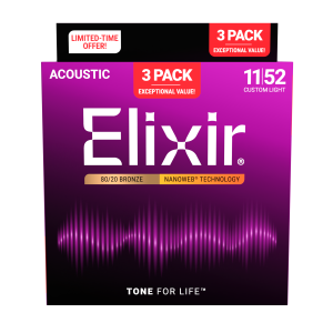 Pack Elixir 2+1 Juegos Acústica 16564 Bronze 80/20 011-052
