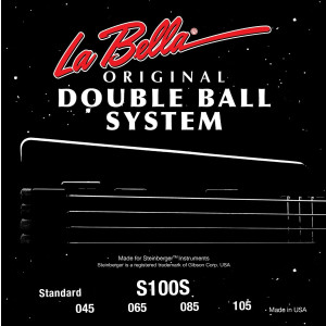 Juego La Bella Bajo Double Ball Bass Standard S100S (045-105)