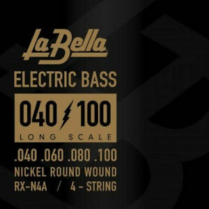 Juego La Bella Bajo RX Series Nickel RX-N4A (040-100)