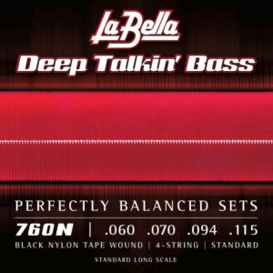 Juego La Bella Bajo Deep Talkin´ Bass Tapewound 760-N (060-115)