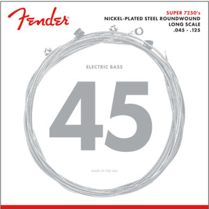 Juego Bajo Eléctrico 5 cuerdas Fender Super NPS 7250-5M 045-125