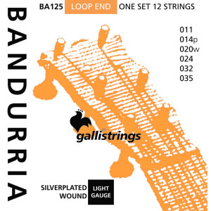 Cuerda 3ª Bandurria Galli (Par)