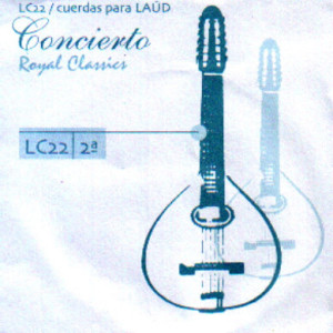 Cuerda 2ª Laúd Royal Classics Concierto LC-22