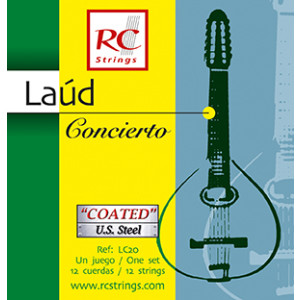Juego Cuerdas Laúd Royal Classics Concierto LC-20